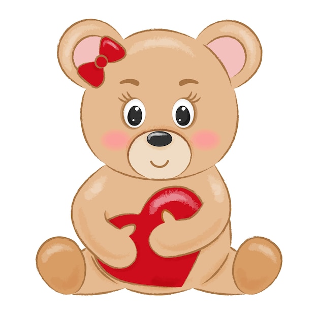 PSD cute bear