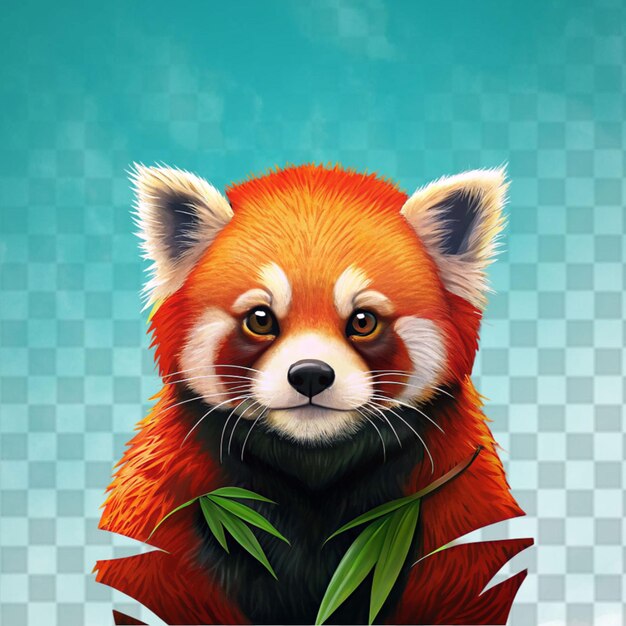 PSD cute cartoon fox character