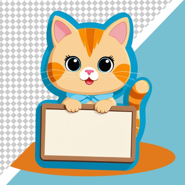 可愛い猫のPNGイラスト