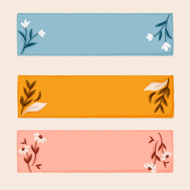 Cute Colorful Folder Label School Decorative