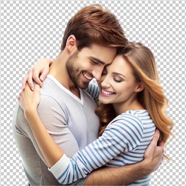 cute couple are inlove in each other png
