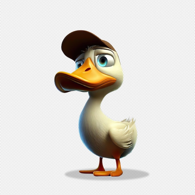 PSD cute duck