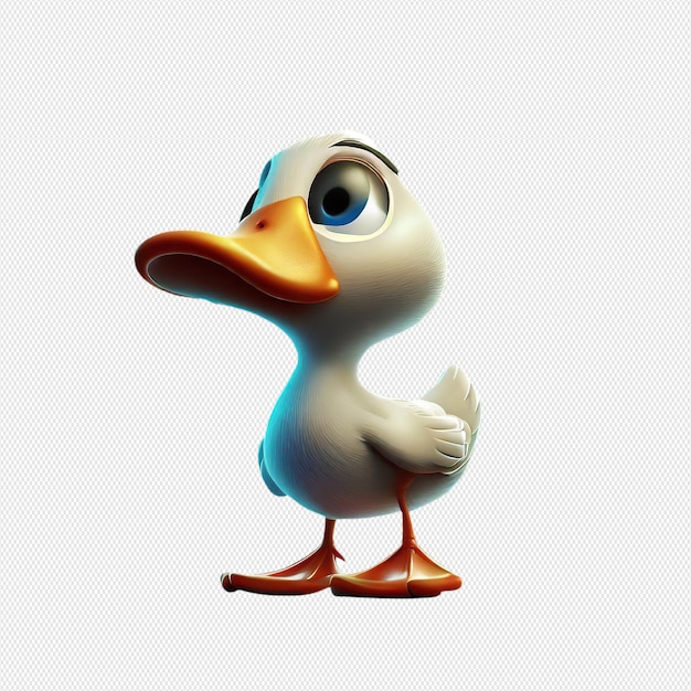 PSD cute duckling