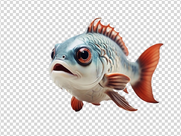 PSD a cute fish png