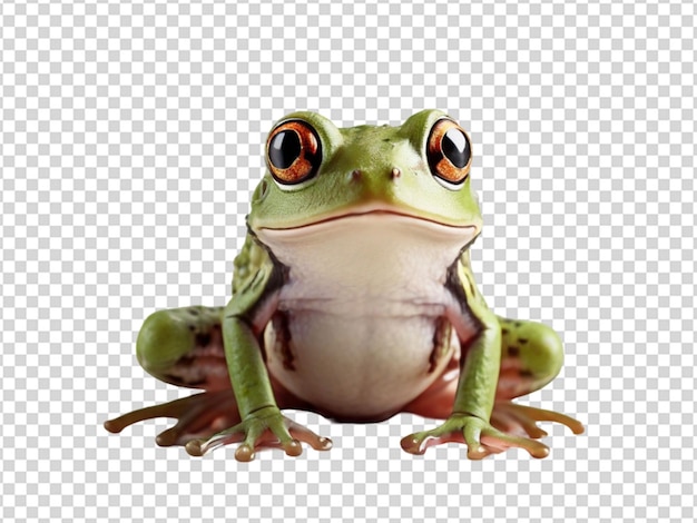 PSD a cute frog png