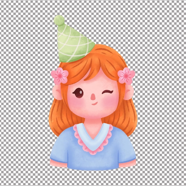 可愛い女の子 イラスト