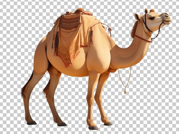 PSD a cute happy camel