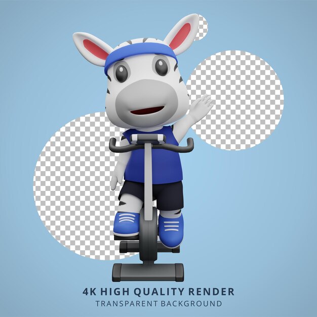 PSD cute mascot 3d animal cartoon character