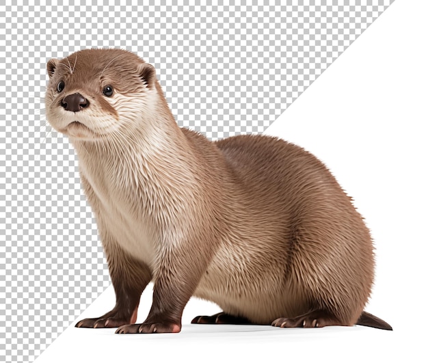 PSD cute otter