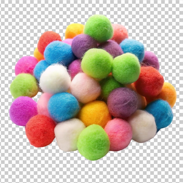 PSD cute pomp pom ball