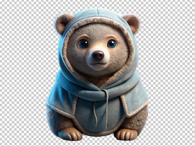 PSD cute teddy bear