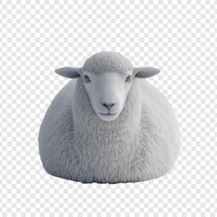 PSD 귀여운  양