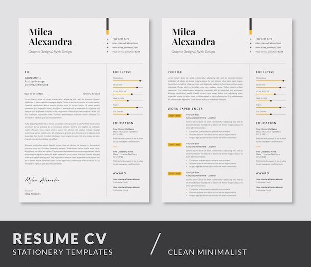 PSD cv i list motywacyjny curriculum vitae