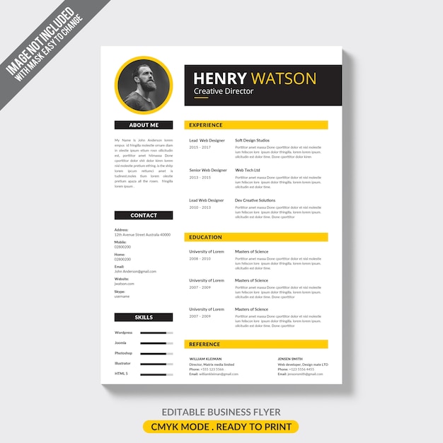 Cv mockup