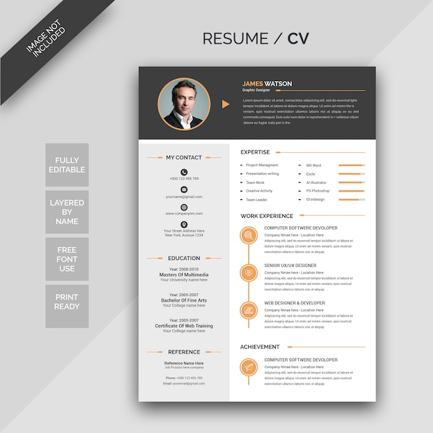 PSD riprendi cv