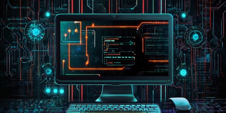 PSD cyber monday background design with editable file