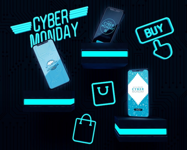 Premium PSD Cyber monday best electronics deal
