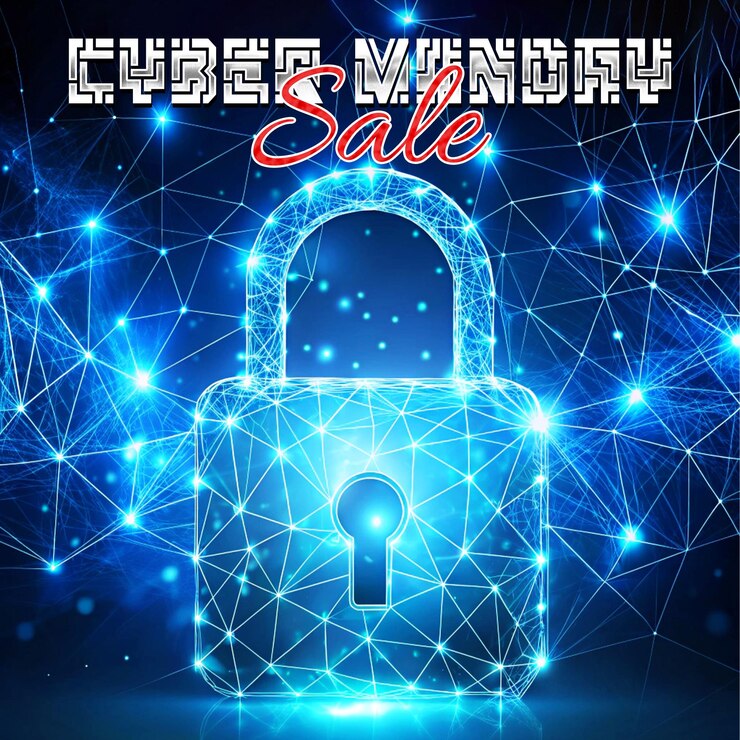PSD cyber monday sale background for post design