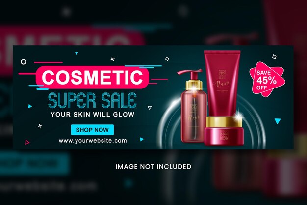 PSD cyber sale monday facebook cover template