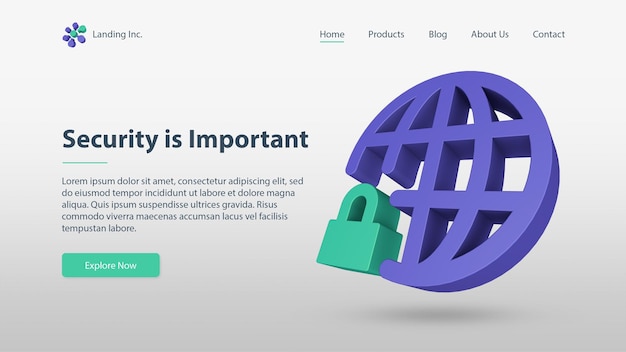 PSD cyber security landing page