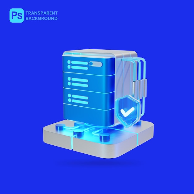 PSD cyber security for server and database system analysis