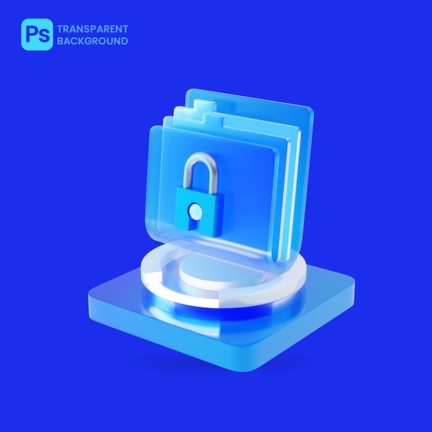 PSD cyber security of storage management and key locked cloud system