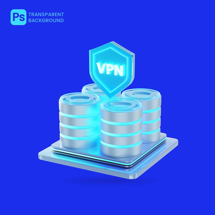 PSD cyber security with database system and vpn services