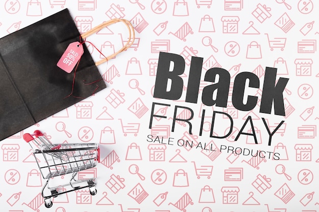 PSD cyber shoppings on black friday promotion