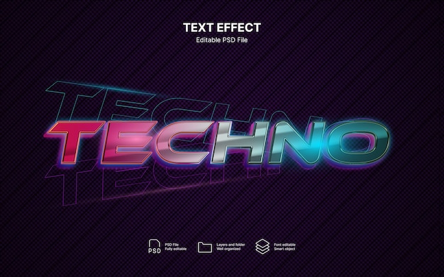 cyber tekst effect