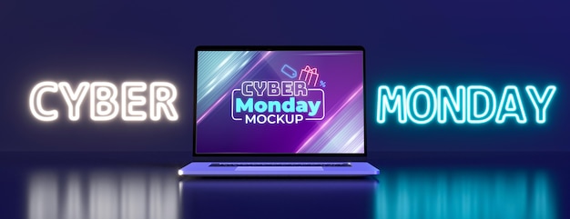 Cybermaandagarrangement met nieuw laptopmodel