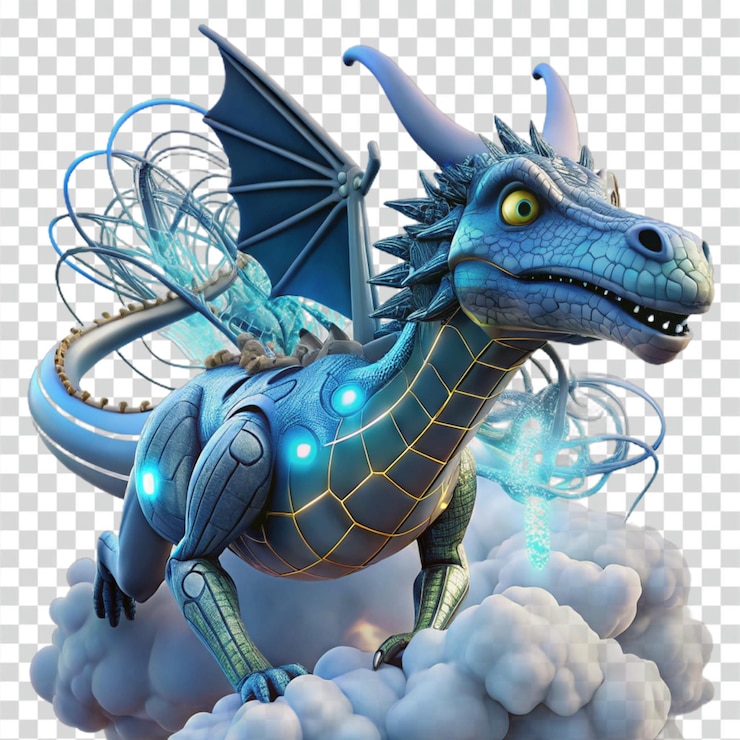 PSD cybernetic dragon