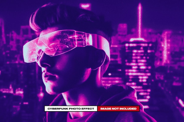 Cyberpunk Fotoğraf Efekti