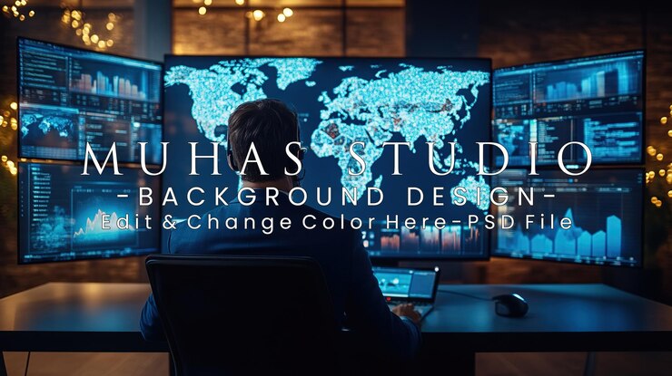 PSD cybersecurity analyst monitoring global network