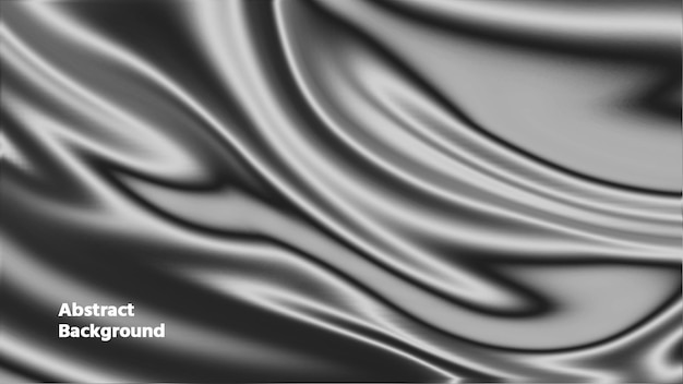 Czarny płynny gradient z hałasem abstrakcyjnym tłem