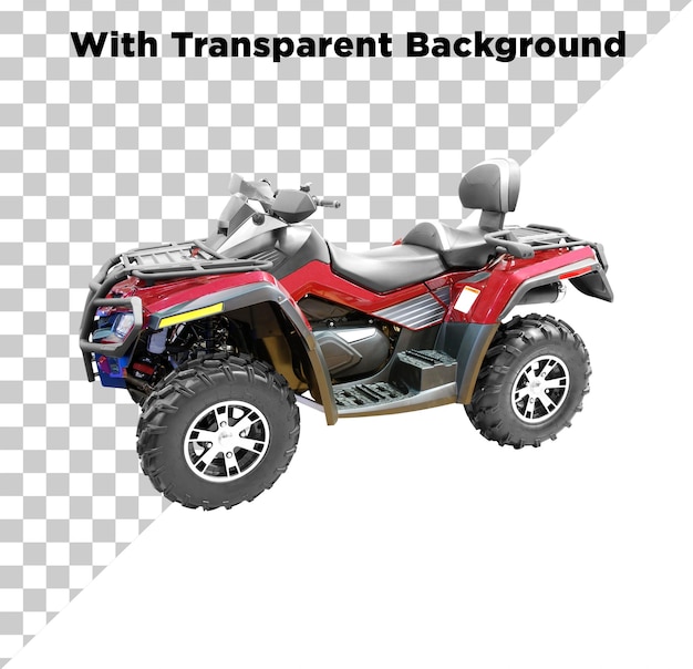 Czerwony ATV Quad Bike