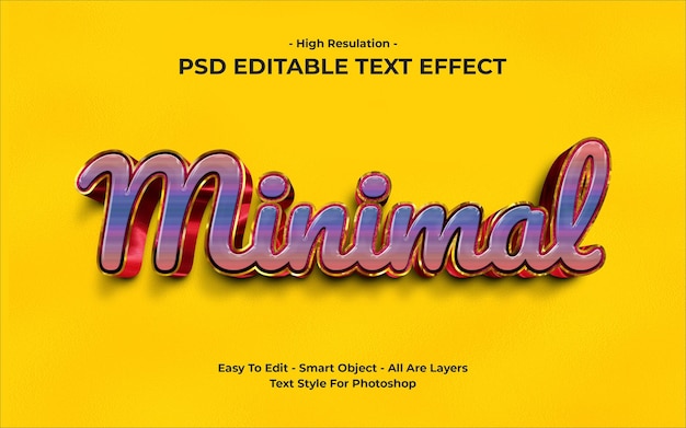 PSD czy dobrze myśl inspirujący cytat 3d efekt stylu tekstu
