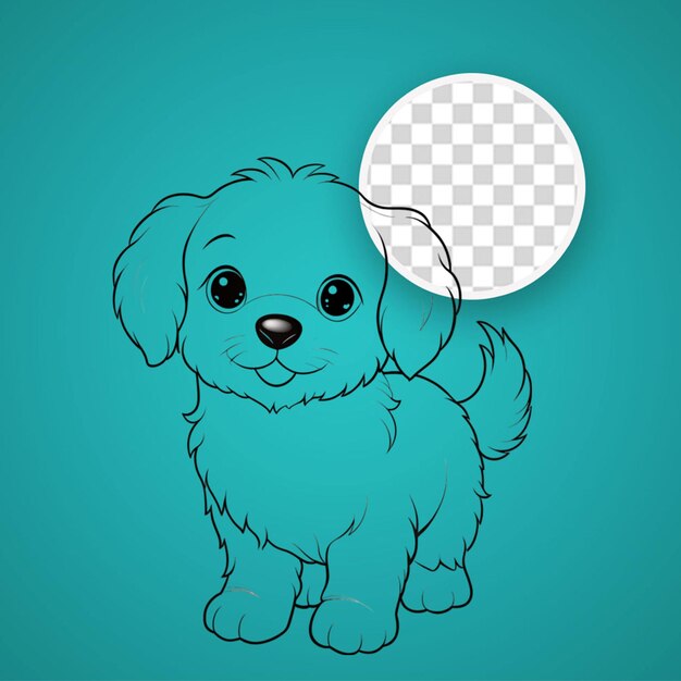 PSD dachshund dog hand drawn vector illustration dachshund dog vector