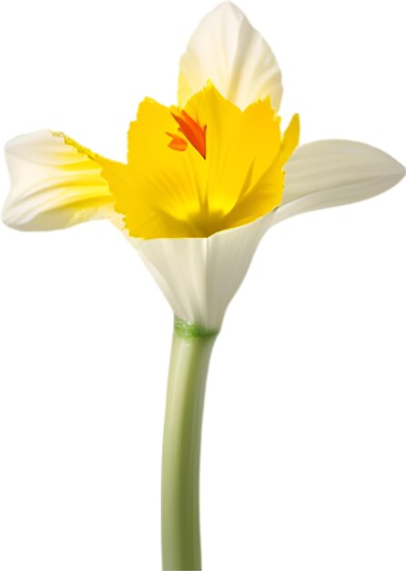 PSD daffodil clipart a cute daffodil flower icon