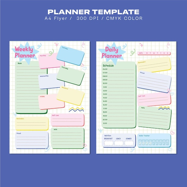 Dagelijkse amp Weekly Planner