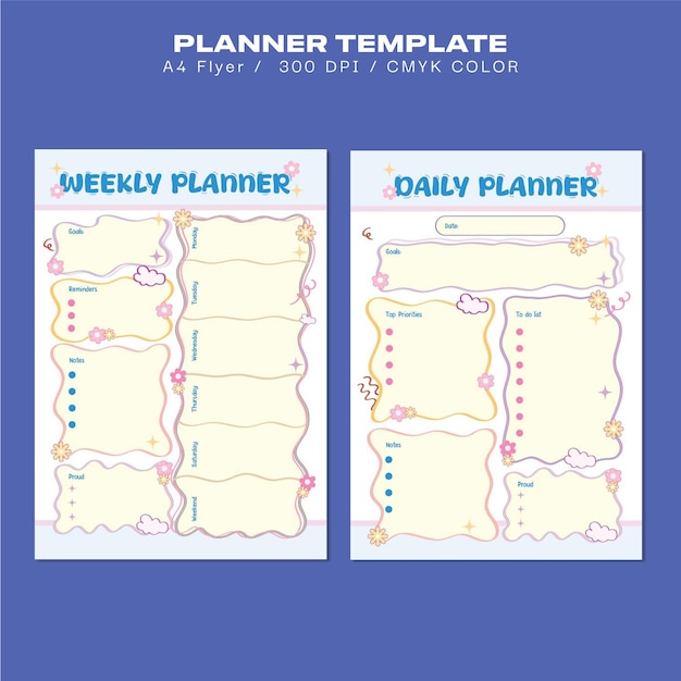 Dagelijkse amp Weekly Planner
