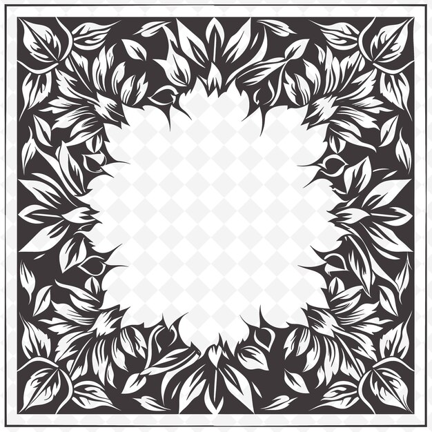 PSD dahlia line art with petals and leaves for decorations in th outline scribble arts of nature decor