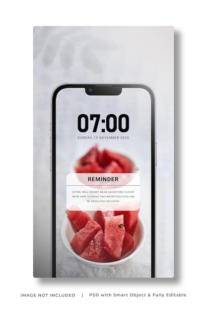 daily reminder social media stories banner template