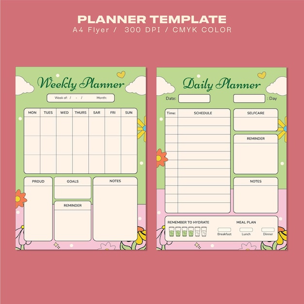 daily amp weekly planner