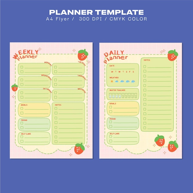 daily amp weekly planner
