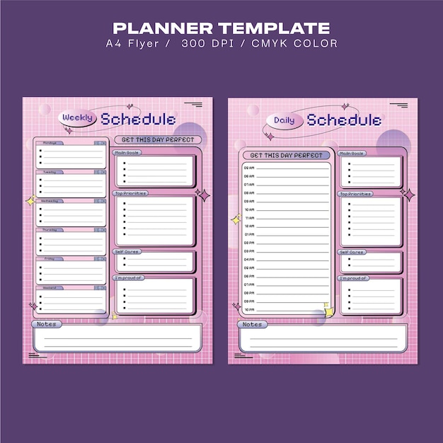 Daily amp Weekly Planner