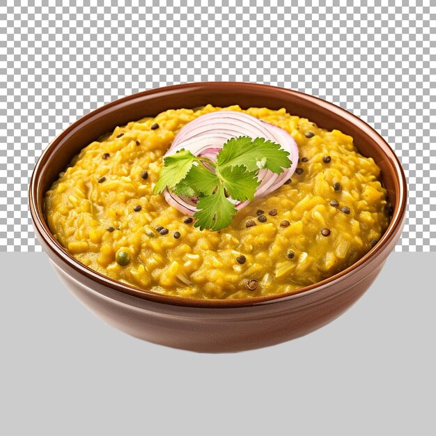 PSD dal makhni food in a bowl on transparent background ai generated