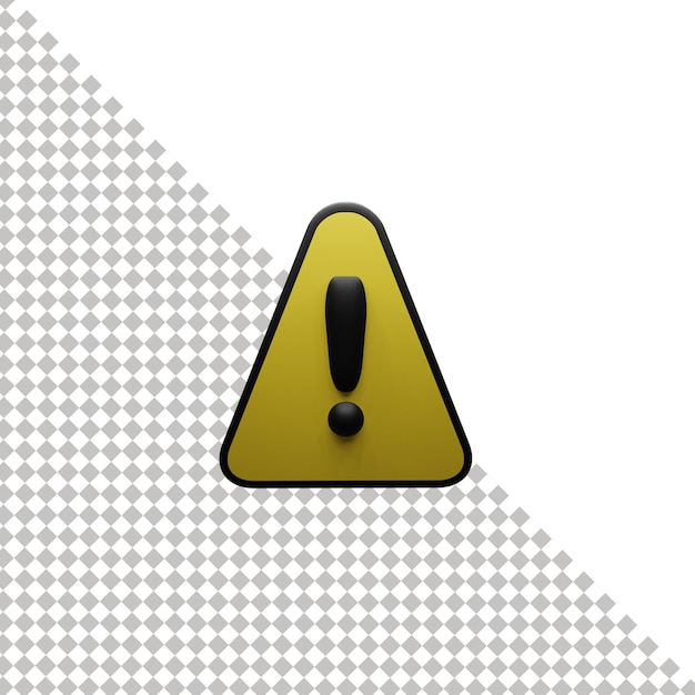 Danger 3d icon