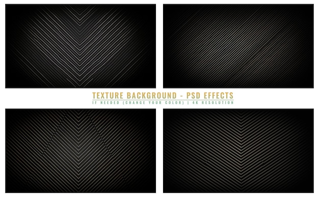 PSD dark abstract pattern on transparent background