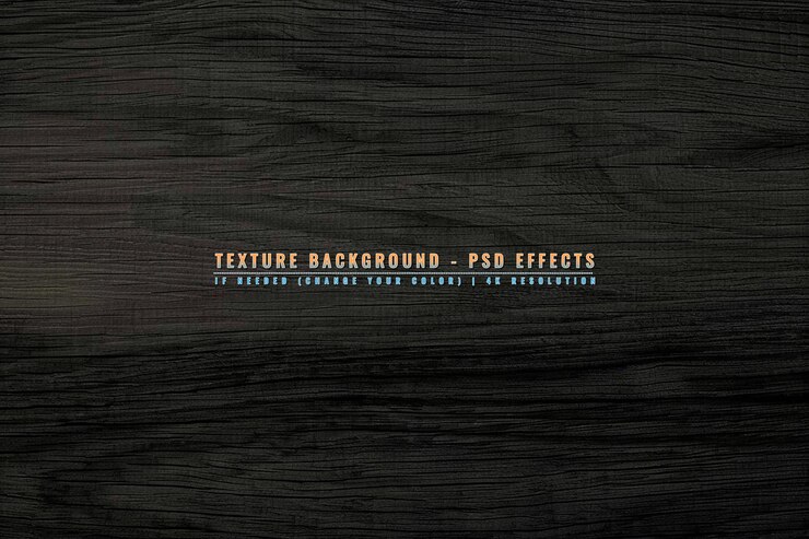 PSD dark gray wooden textured on transparent background