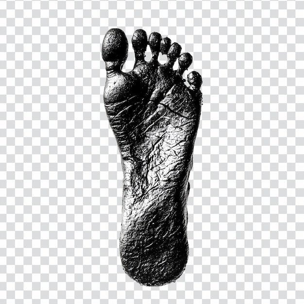 dark metallic foot imprint sole texture detail black art abstract design image shadow